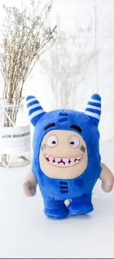 18cm Рождественские подарки, 18 см, Oddbods, мультяшный предохранитель, Джефф Ньют, Odd ZEE, Bods, мягкие животные, плюшевая игрушка, кукла, плюшевая игрушка, мягкие игрушки - Цвет: 18cm