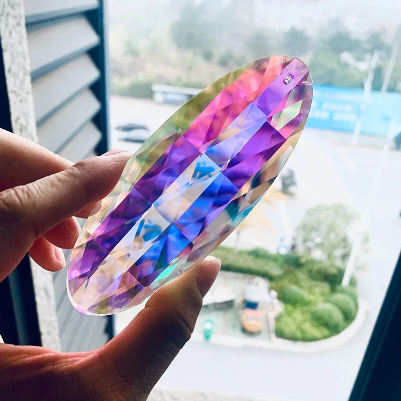 H&D 10 Styles Crystal Prisms Suncatcher Rainbow Maker Hanging Drops Pendant For Window Ornament Chandelier Parts DIY Home Decor sun catcher,crystal pendant,sun catchers,window ornament