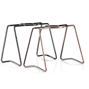 

New Coffee Drip Head Coffee Metal Filter Frame Holder Drip Cup Bracket Coffee Tea Filter - Black