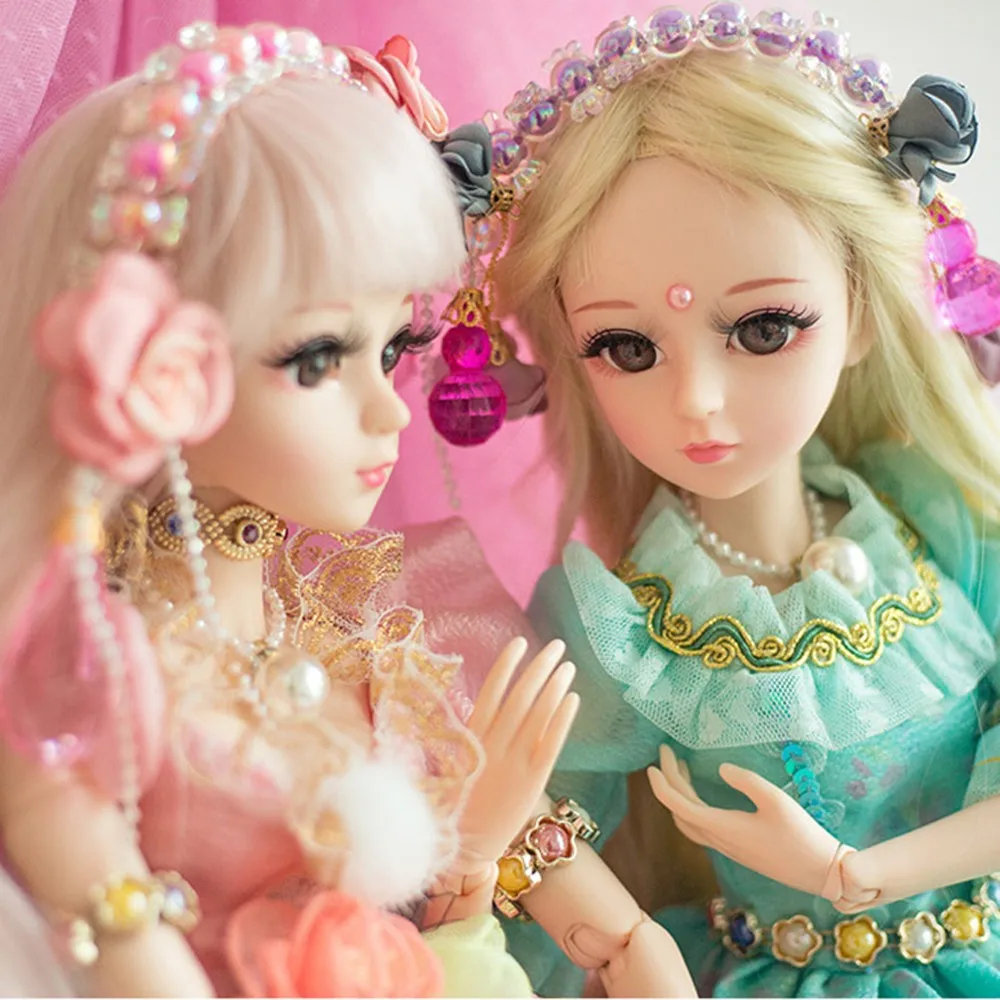 Кукла Viciviya 1/3 BJD 60 см/23,6 ''Высота 19 шарнирных кукол(парик+ обувь+ одежда+ волосы+ глаза+ макияж) коллекция игрушек