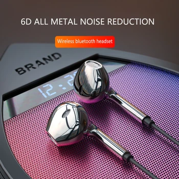 

LIGE Wireless Earphones Bluetooth 5.0 Mini Headset Sport Headphones HD Call Waterproof TWS Neckband Bluetooth Earphone With Mic