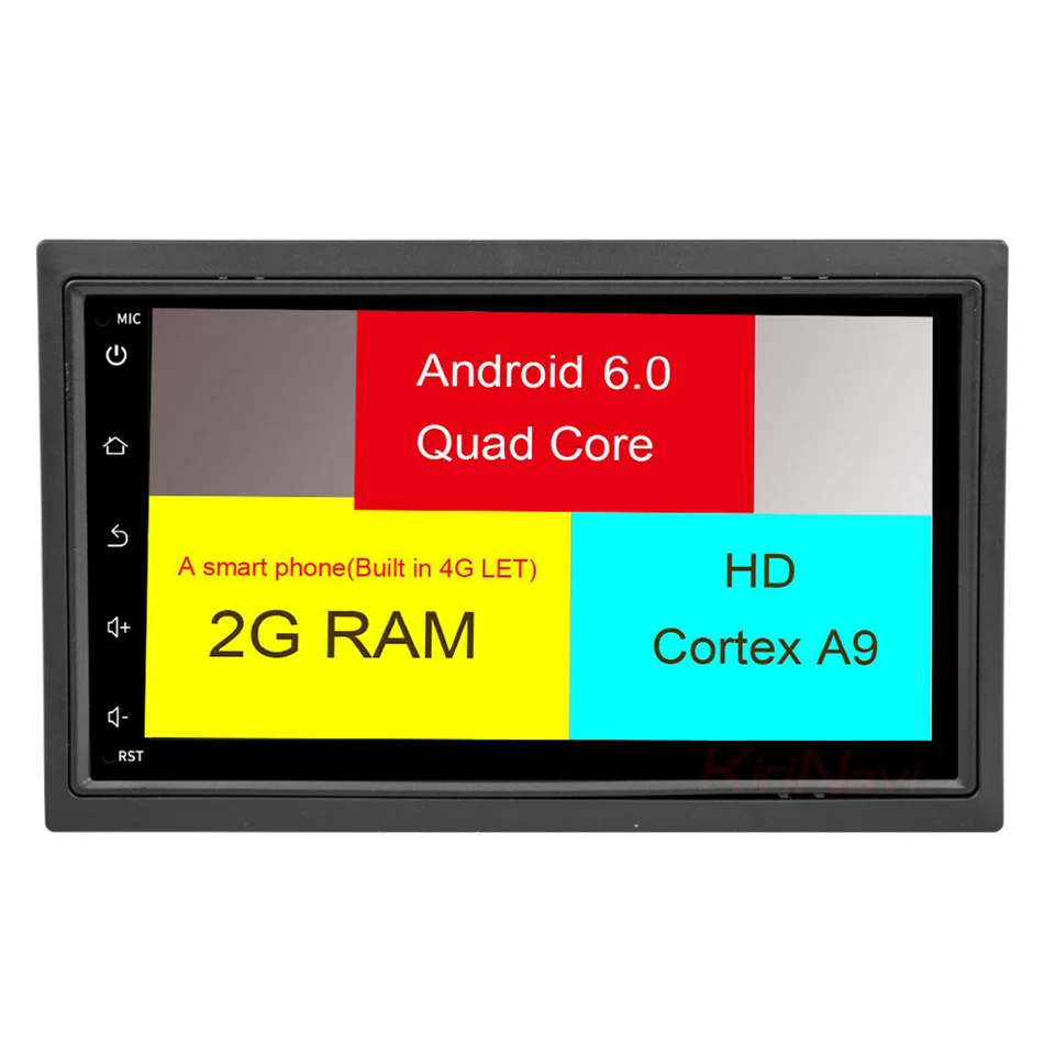 Flash Deal Octa core Android 7 2 Din Universal Car Multimedia Player Navigation Stereo Car Radio DVD For KIA RIO Sedan ford focus 2 Mk2 Mk3 5