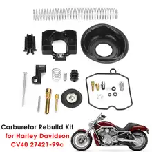 Ремкомплект карбюратора комплект для Harley Davidson CV40 27421-99C CV ремонт карбюратора комплект