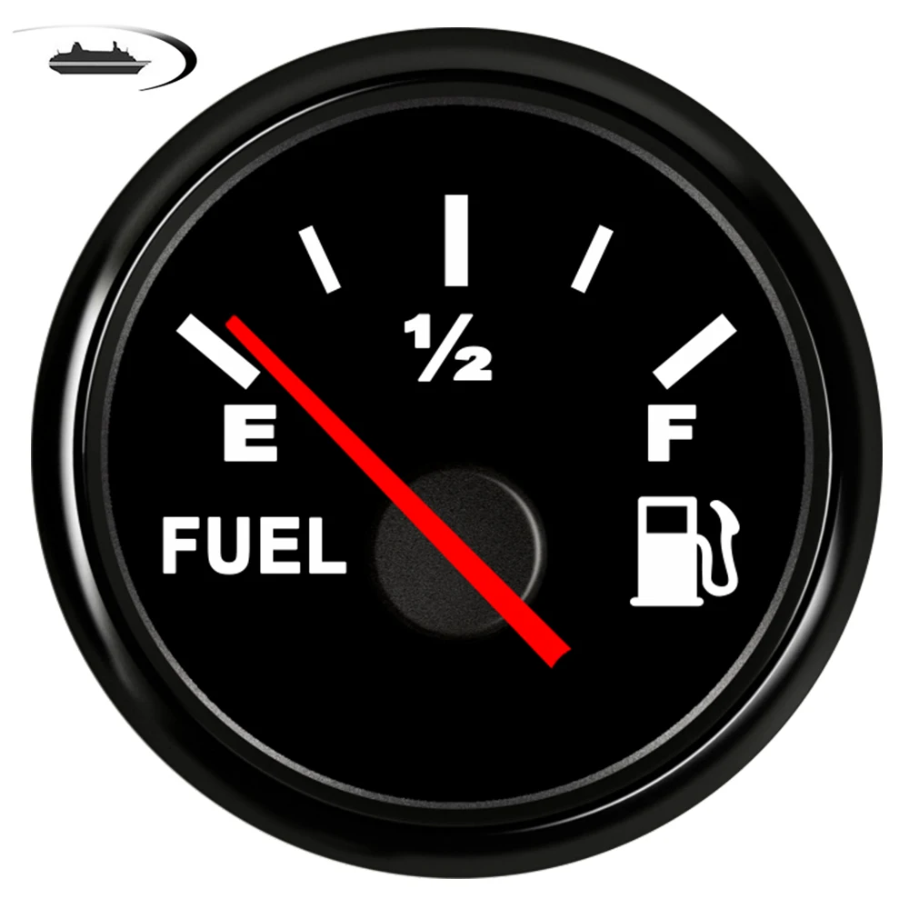 

Waterproof Fuel Level Gauge Indicator 9~32V Car Boat Fuel Level Meter 0~190 ohm Fuel Gauge 240~33ohm with Red Backlight