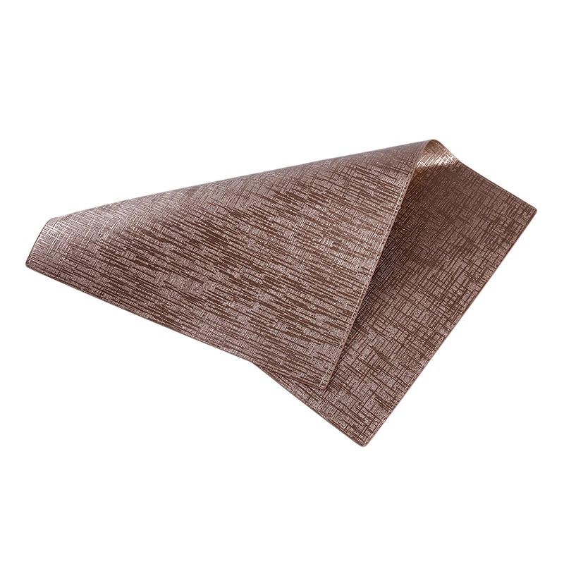 Placemat Coasters Heat-insulated Tableware Leather Decor Kitchen Dinning Bowl Dish Waterproof Pad Table Mat