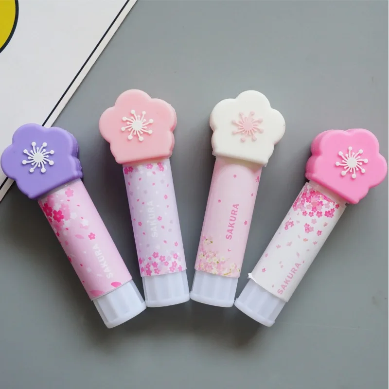 

Cherry Blossom Style Solid Strong Adhesives Glue Stick for Student Stationery Solid Glue High Viscosity School Supplies