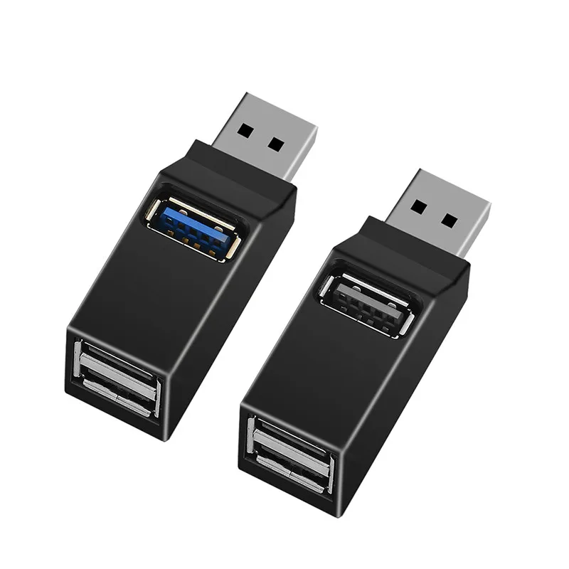 Универсальный мини 3 порта USB 0 концентратор Высокоскоростной разветвитель