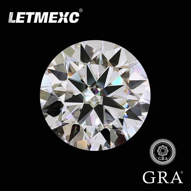 Новинка лабораторный алмаз Letmexc с муассанитом для драгоценных камней VVS1 Алмазный