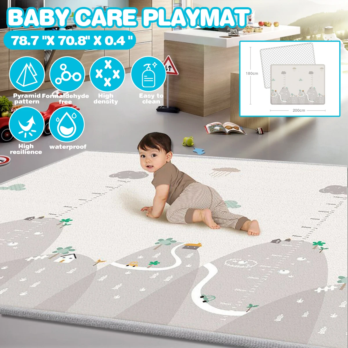 eco friendly baby play mat