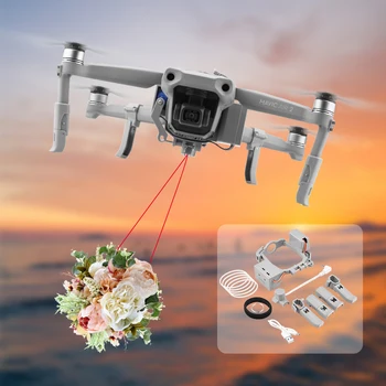 

Airdrop System for Mavic Air 2 Drone Wedding Proposal Delivery Device Dispenser Rescue Remote Thrower Air Drop Transport Gifts
