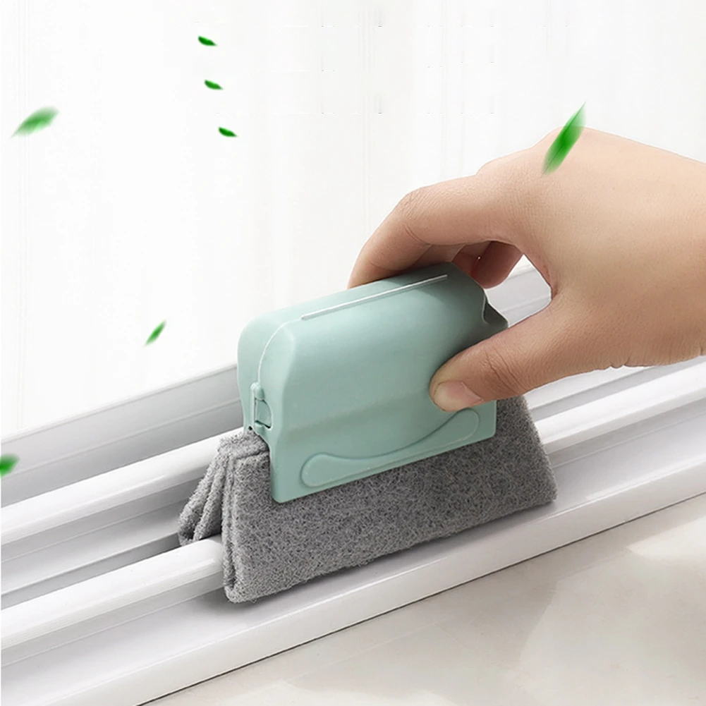 Cepillo de de surcos para ventanas, de limpieza de ventanas con ranura para limpiar ventanas|Brochas de limpieza| - AliExpress