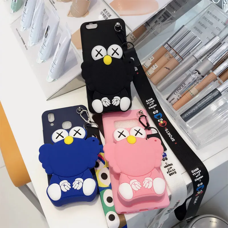 Милый 3D кошелек дизайн кошка чехол для Huawei P10 селфи P10 Plus P9 Lite mini P9 Plus животные Свинья мягкий чехол из ТПУ