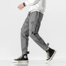 Streetwear Cargo Pants Men Hip Hop Joggers Casual Mens Pants Fashions Men Multi-Pocket Brand Sweatpants Male Trousers Harajuku
