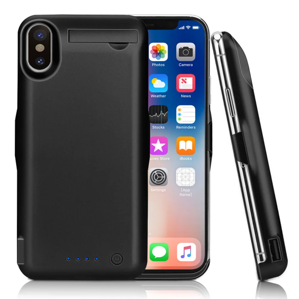 10000 мА/ч для iphone X, чехол с аккумулятором, Смарт, высокое качество, зарядное устройство, подставка для телефона, для iphone x, внешний аккумулятор