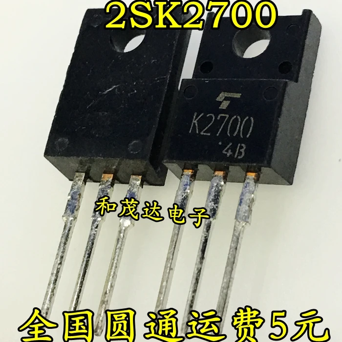 5 шт./2SK2700 3A900V K2700-220 TO220