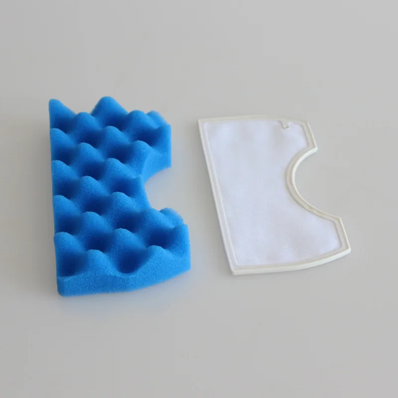 Vacuum cleaner hepa filter kit Blue Sponge Filter + Dust Hepa Filter Samsung DJ63-00669A SC43-47 SC4520 SC4740 VC-9625 VC-BM620 Vacuum Cleaner 1 pcs + 1 pcs