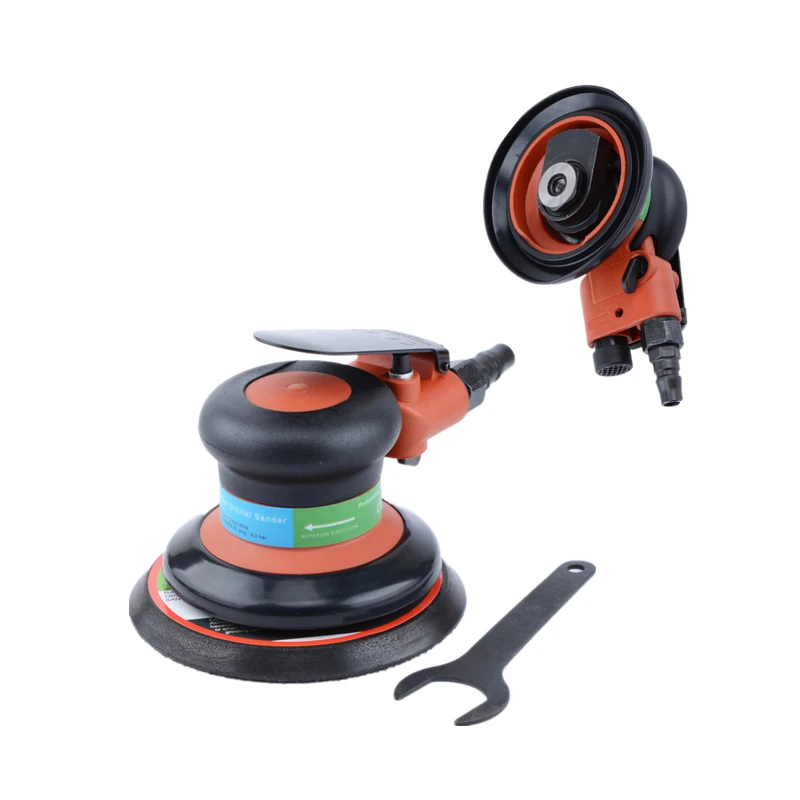

5 Inch Non-vacuum Matte Surface Circular Pneumatic Sandpaper Random Orbital Air Sander Polished Sanding Machine Hand Tools