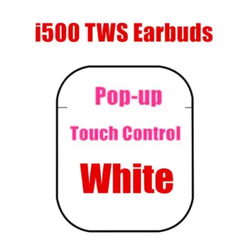 

I500 TWS Portable Wireless Bluetooth Earphone Touch Control Headset Stereo Earbuds Support Wireless Charging for Phones