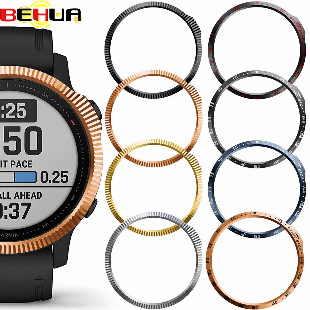 Bezel Ring Styling Frame Case For Garmin Fenix 6s 6s Pro Sapphire Smart  Watch Stainless Steel Cover Anti-scratch Protection Ring - Smart  Accessories - AliExpress