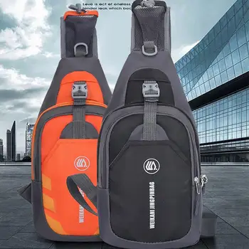 

Waterproof Unisex Chest Bag Satchel Bank Card Tourism Luggage Bags 5 Color Polyester Mobile Phone Shopping Outdoor Money
