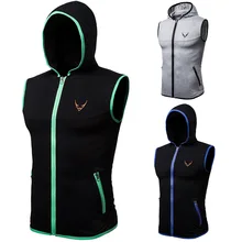 Ouma стиль Летняя импортная мужская одежда без рукавов с капюшоном жилет кардиган жилет с вышивкой YT302