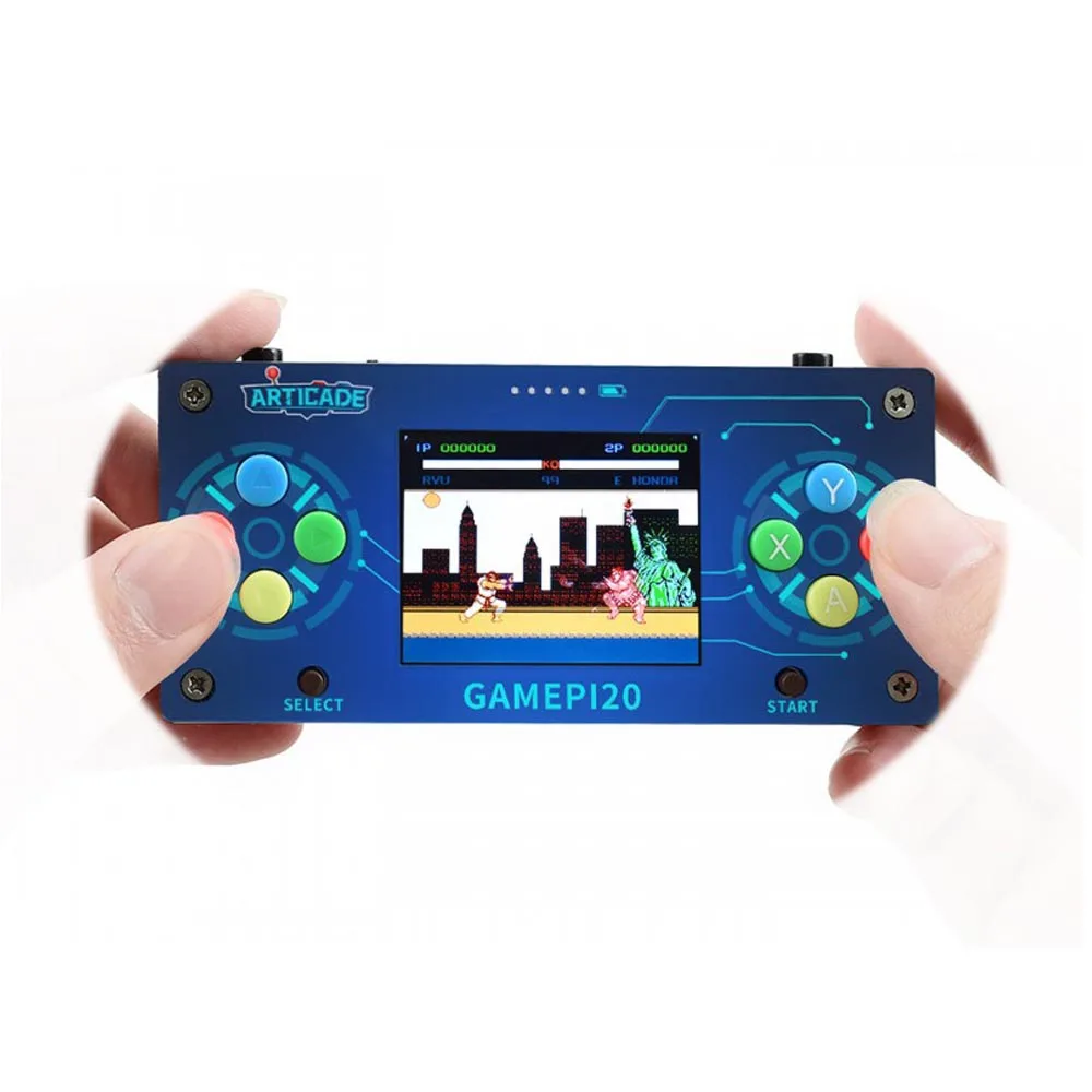 GamePi20 Add-ons for Raspberry Pi Zero to Build GamePi20 Player mini Portable Video Game Console Hat with 2.0inch IPS Display