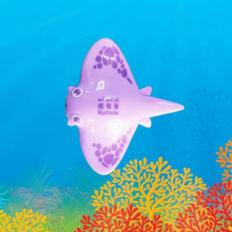 

Square Hot Selling Magnetic Luminous Fish Children Bath Toy shan guang yu in Bulk Fishing Sensing Luminous Fish Toy