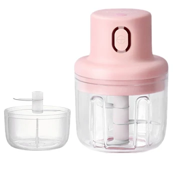 

Mini Electric Garlic Food Meat Chopper Fruit Ginger Vegetable Cutter Mashing Baby Food Supplement Machine Blender Masher