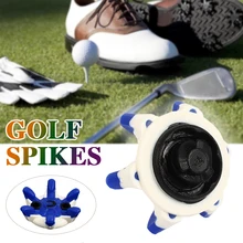 Противоскользящие резиновые спортивные футбольные Аксессуары Для Гольфа Шипы для клюшки для гольфа газон на открытом воздухе обувные насадки с шипами для гольфа DIY заменить Прочный инструмент