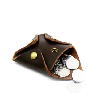 

Korean Wallet Short Vintage Leather Coin Purse Male Woman Small Mini Money Bag Wallets Storage Pocket Monedero Portemonnee