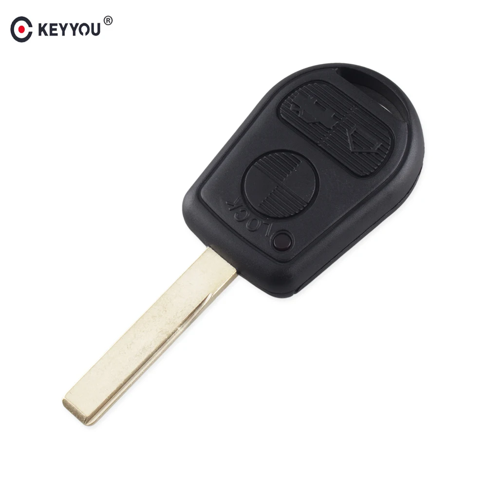 3 кнопочный неразрезанный Автомобильный ключ KEYYOU сменный корпус для