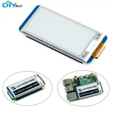 Waveshare 2.13inch E-Ink display HAT for Raspberry Pi 250x122 SPI interface e-Paper HAT 2 13 inch e paper module 212 104 e ink display screen spi wide viewing angle supports partial refresh