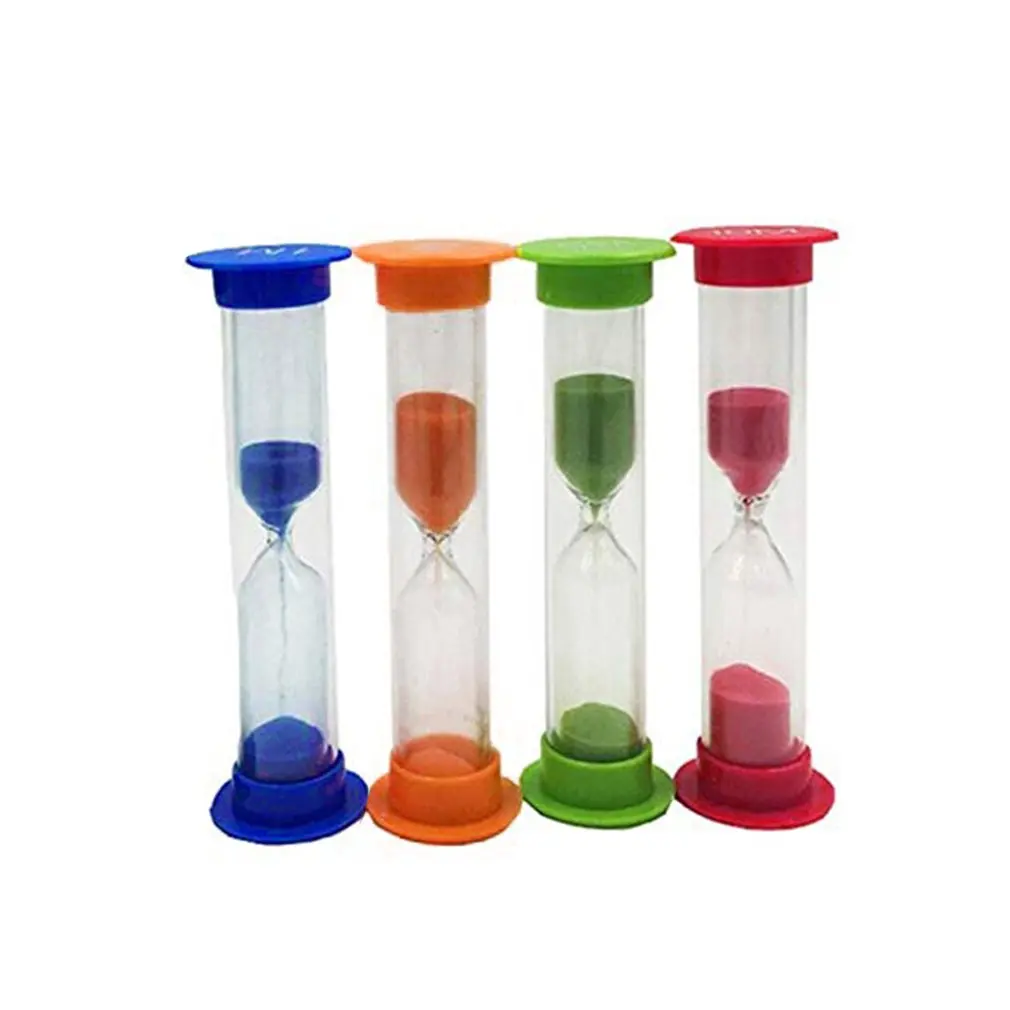 Mini Hourglass 30 Seconds 1 2 3 5 10 Minutes Timer Children'S Gift Toys 4Pcs/6Pcs Desktop Decoration Hourglass