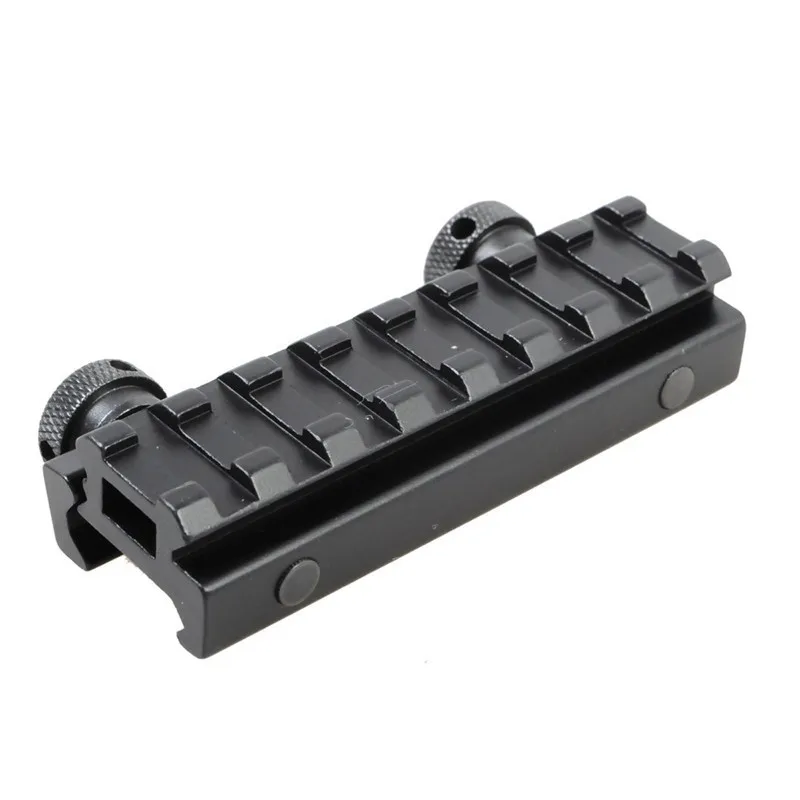 1/2" AR Flat-Top High 8 Slot Riser Base Picatinny Rail Weaver 20mm Mount