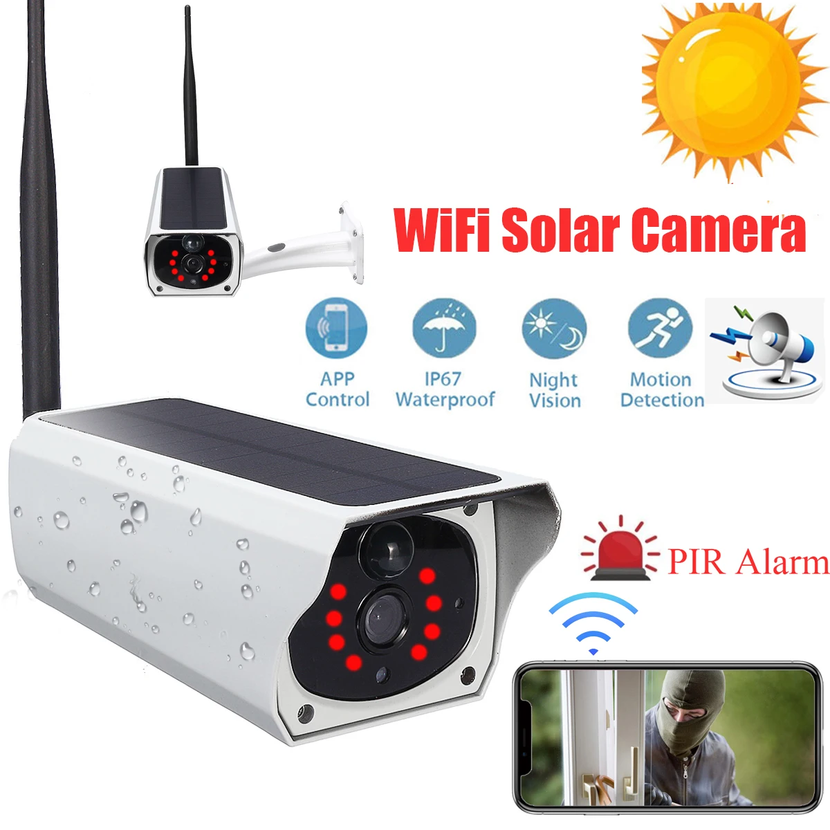 IP камера видеонаблюдения 1080P HD Wi Fi ИК ночное видение|Камеры видеонаблюдения| |