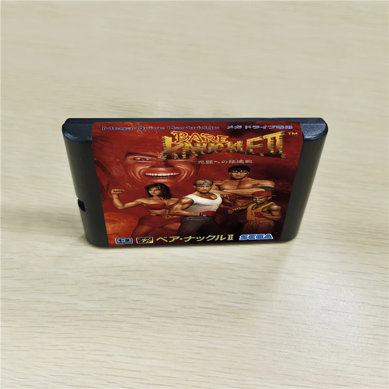Bare Knuckle II 2 16 бит MD игровой Картридж для консоли MegaDrive Genesis|game cartridge bits|cartridge bitcartridge
