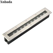 5WLED прямоугольный погребенный свет полосковый волновод Открытый водонепроницаемый свет лестницы коридора прохода квадратный торшер