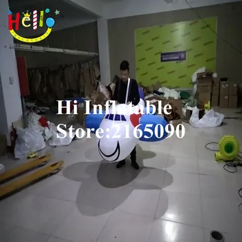 

1.5 m long carnival inflatable plane costumes funny inflatable airplane costume