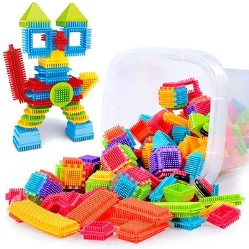 

100Pcs Hedgehog Early Learning Puzzle Building Block Toys Kindergarten Children's Intelligence Development Kit