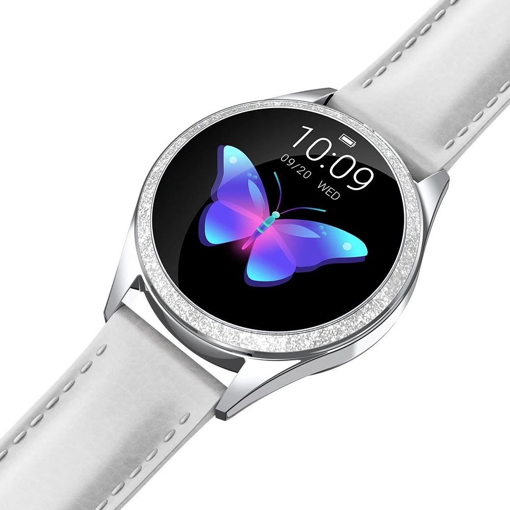 

2020 Women's Fashion Smart Watch Blood Pressure Heart Rate Monitor Menstrual Period Reminder Waterproof Swimming bracelet watch