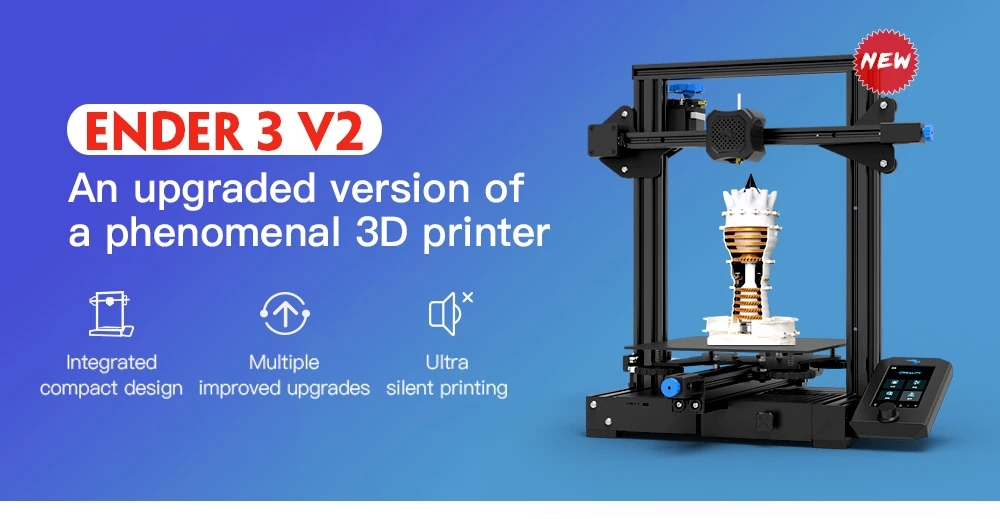 Creality 3D NOUVEAU ENDER 3 V2 V2 IMPRIMER1 Du 653,50 € DHgate
