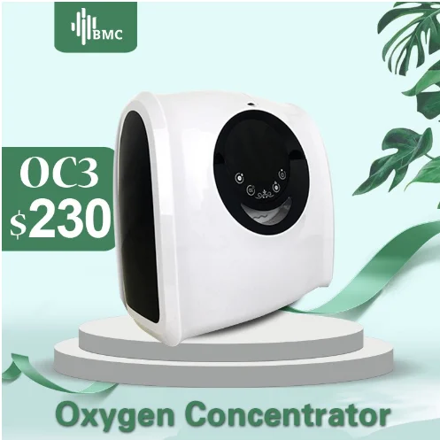 

Mini Oxygen Concentrator Oxygen Generator Intelligent Remote Control Portable Adjustable Household 1-6L Bar Air Purifier OG