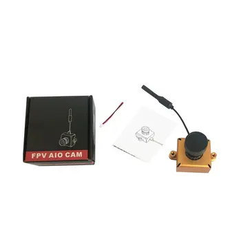 

LST-S1 AIO 800TVL CMOS Mini FPV Camera CAM RC Toy Parts Accessories with 5.8G 40CH 25mw VTX 3dbi Whip Antenna DJI 8g Dpower