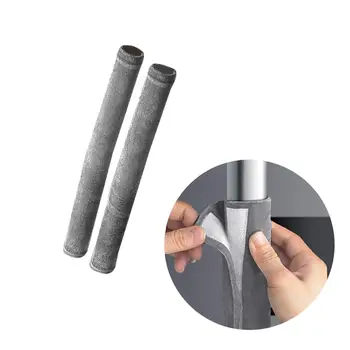 

2Pcs Refrigerator Handle Covers Set Creative Soild Color Design Door Handle Protective Kitchen Appliance Covers