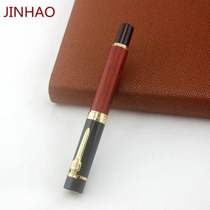 JinHao 650 роскошная деревянная авторучка 0,5 мм перо чернила высокого качества ручка для письма канцелярский школьный офисный принадлежности canetas