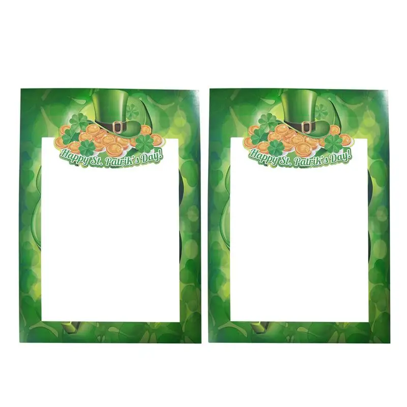 

Photo Props Fashion St. Patrick's Day Photography Frame Photo Booth Props for Festival