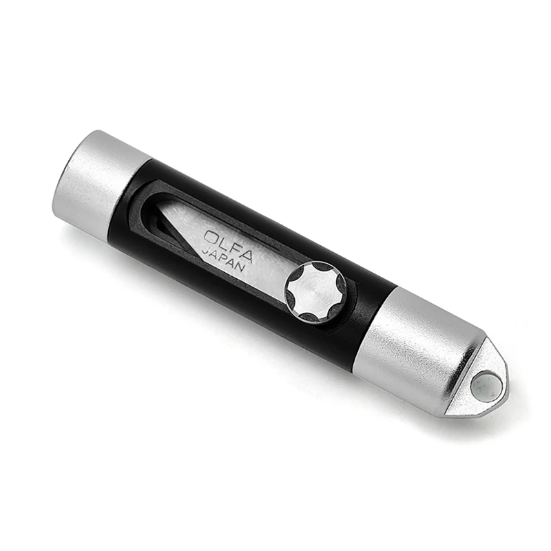 

Small Cutter Retractable High Hardness Carbon Steel Package Box Letter Opener EDC Key Chain Tool New