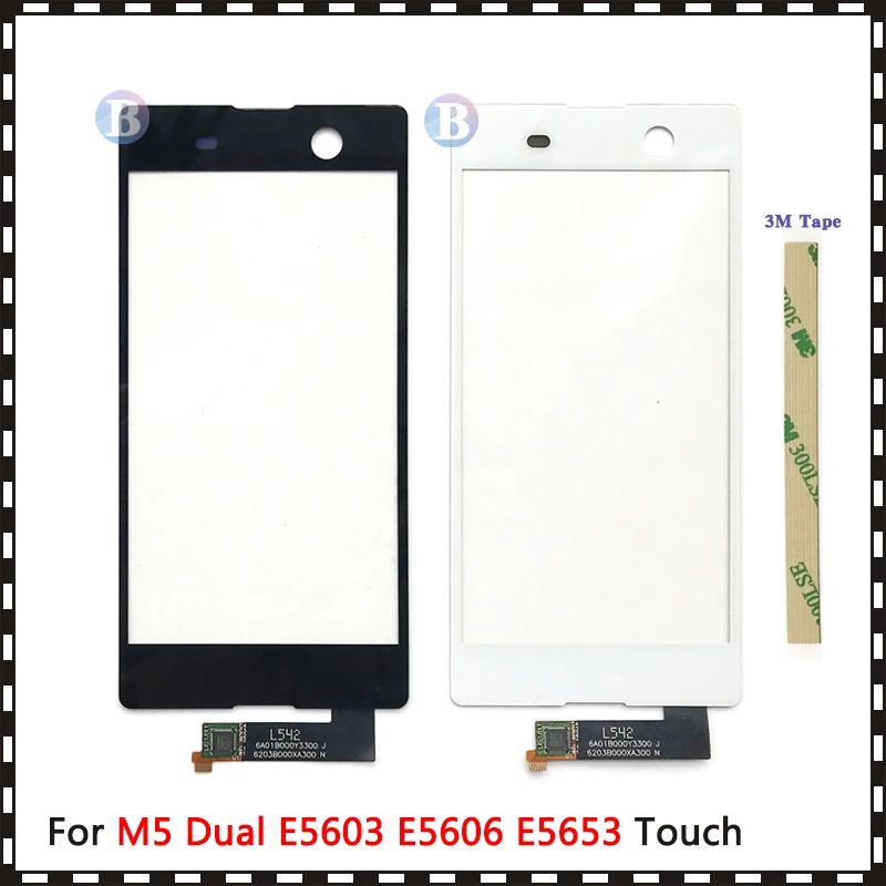 Высокое качество 5 0 дюйма для Sony Xperia M5 Dual E5603 E5606 E5653 сенсорный экран дигитайзер