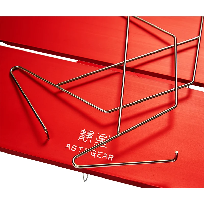  ASTA GEAR Outdoor mini aluminum folding table folding picnic camping table Portable easy to store u