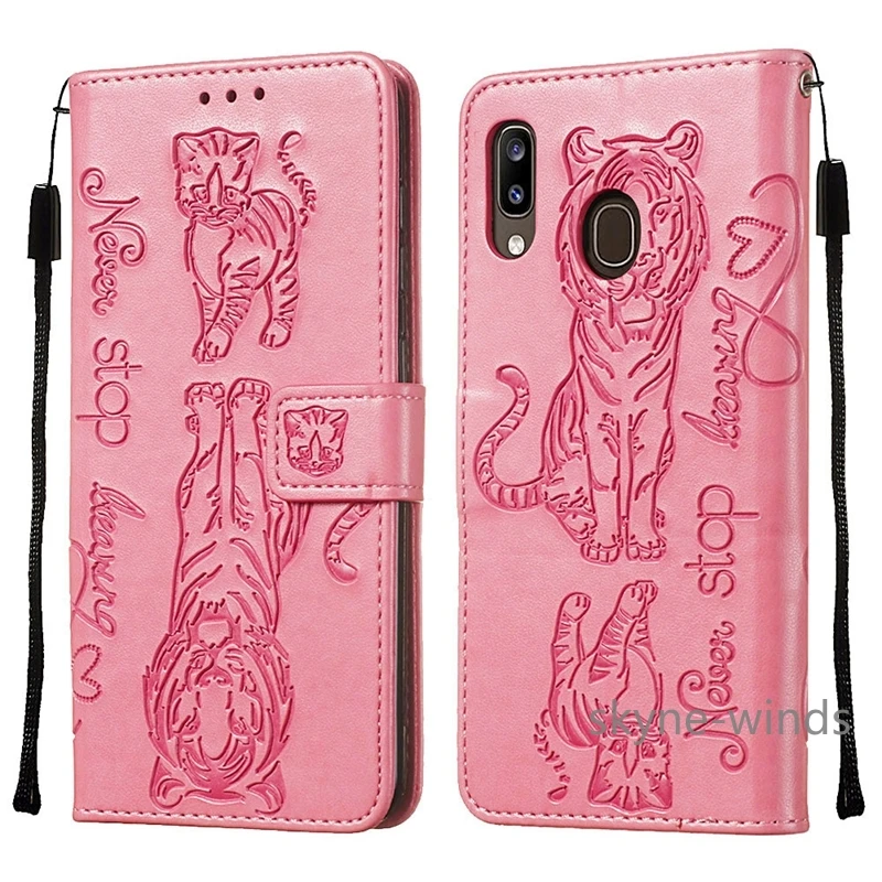

Leather Flip Wallet Case For Samsung Galaxy A10e Flip Cover Phone Case For Samsung A20e A 20e SM-A205E shockproof Book Case
